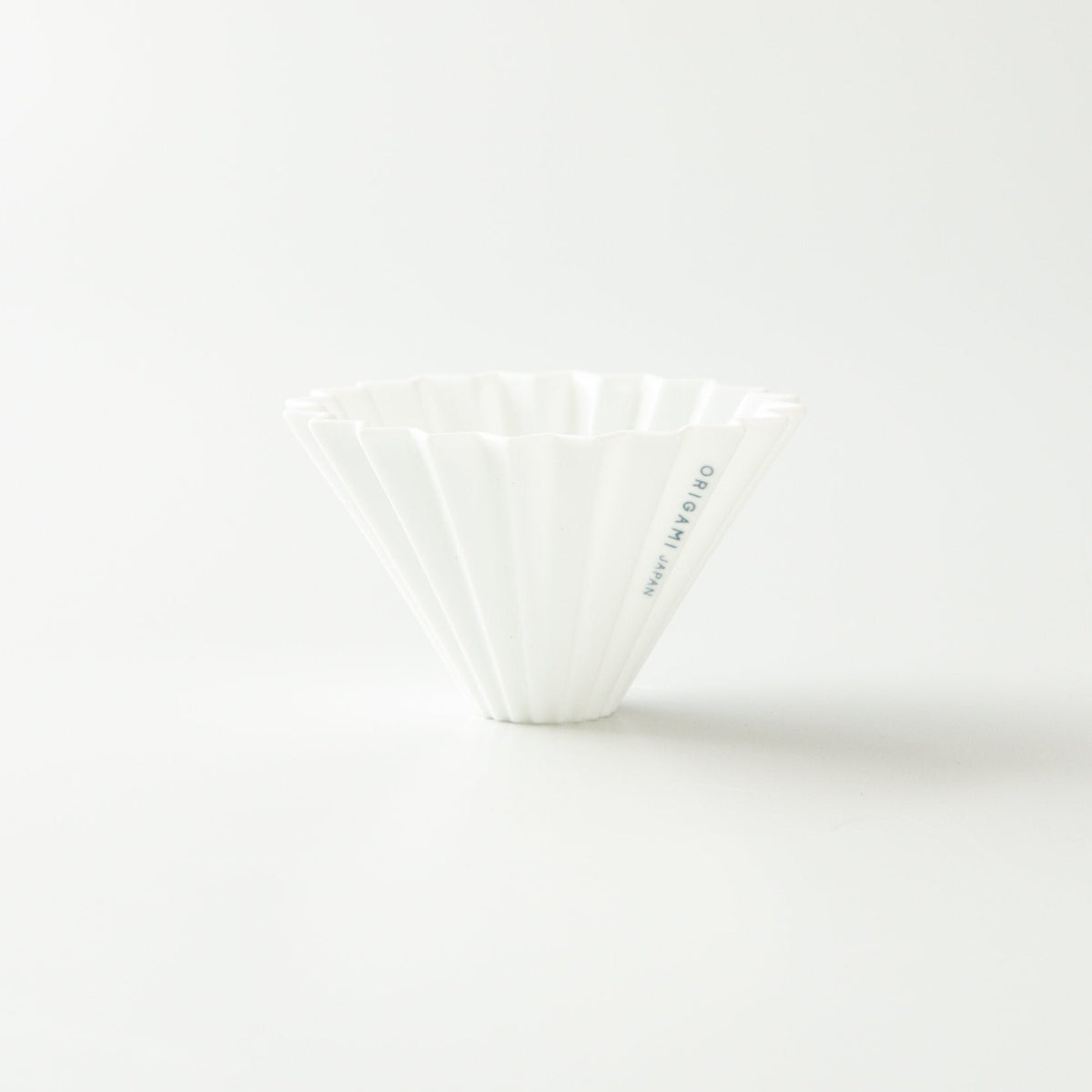 Origami Dripper S vista superior de las nervaduras